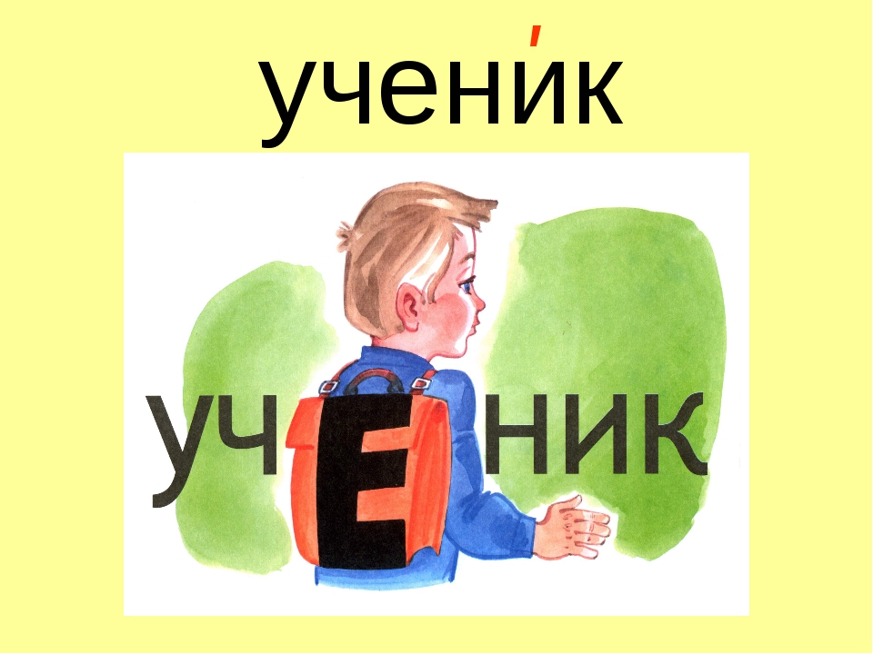 Запоминай 1. Запоминаем словарные слова ученик. Словарное слово ученик в картинках. Ученица словарное слово. Слово ученик.