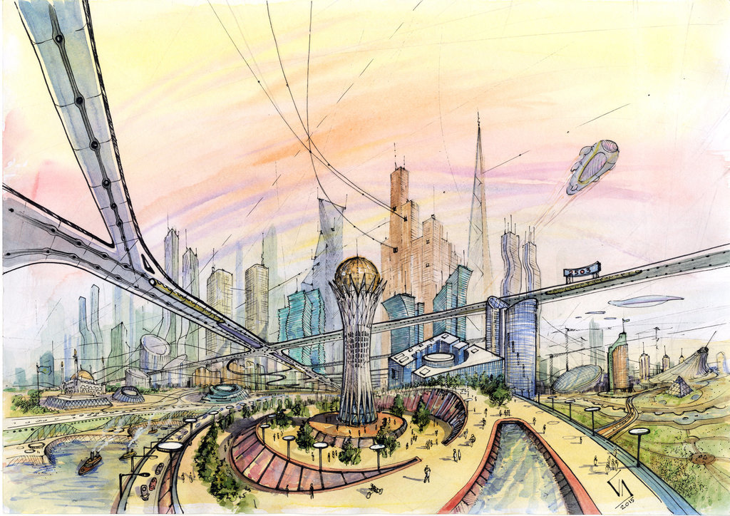Через 20 30 можно. Город будущего. Эскиз города будущего. Город будущего рисунок. Эскиз современного города.