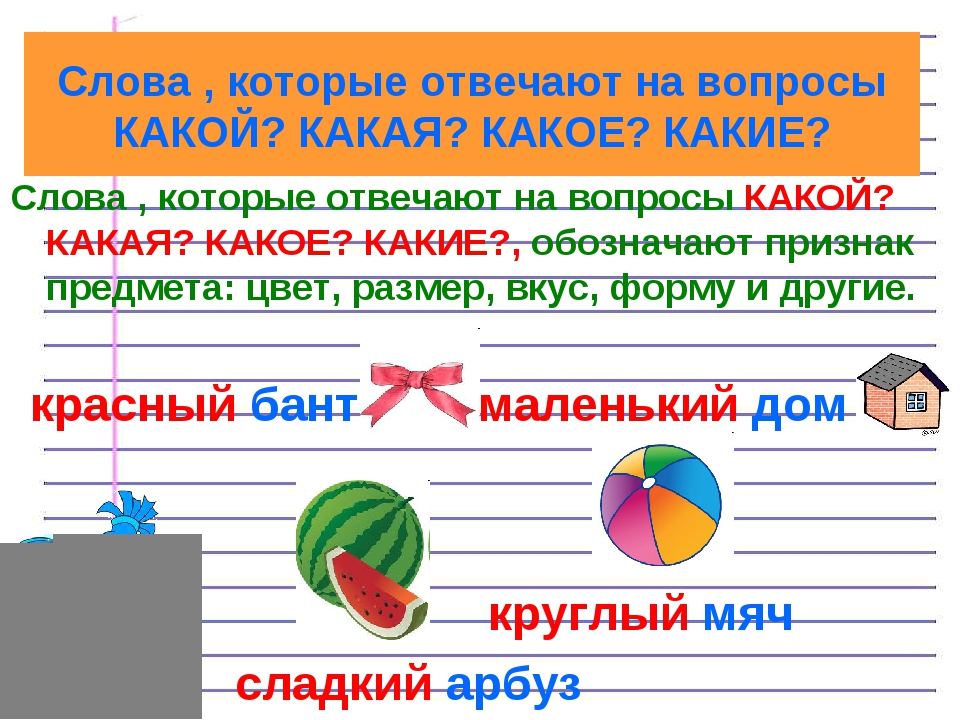 Слово название признака отвечает на вопрос. Слова которые отвечают на вопрос какой. Слова отвечающие на вопрос какое. Слова которые отвечают на вопрос какой какая какое. Слова отвечающие на вопросы какой какая какое какие.